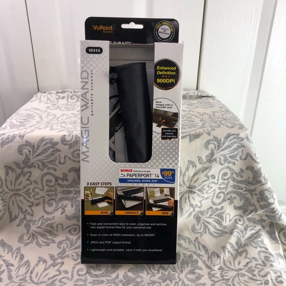 NIB VuPoint Magic Wand scanner portable - Picture 12 of 16